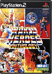 World Heroes Anthology PAL Playstation 2 PAL box art